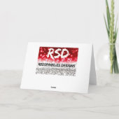 I Liebe You Mama Glitzer Herz Karte (Rückseite)