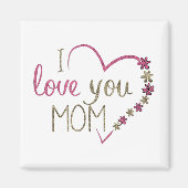 I Liebe You Mama Magnet (Vorne)