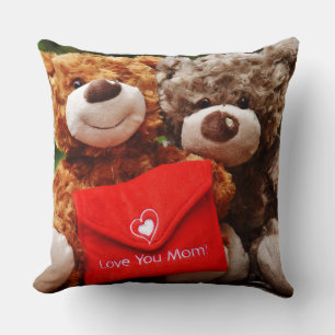 I LIEBE YOU MAMA - Niedlich & Cuddy Teddy Bears Kissen