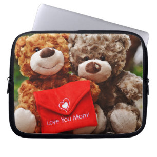 I LIEBE YOU MAMA - Niedlich & Cuddy Teddy Bears Laptopschutzhülle