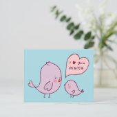 I Liebe You Mama Postkarte (Stehend Vorderseite)