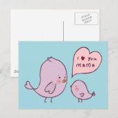 I Liebe You Mama Postkarte (Vorne/Hinten)