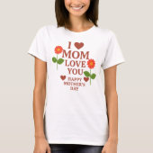 I Liebe You Mama T - Shirt (Vorderseite)