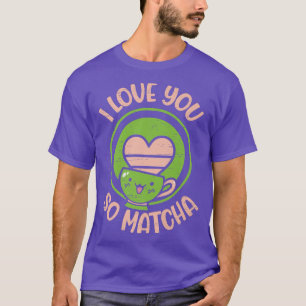 I Liebe You Matcha Bubble Tea Matcha Premium T-Shirt