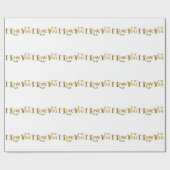 "I Liebe You Matte Wrapping Paper - elegant & lieb Geschenkpapier (Flach)