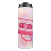 I Liebe You Mixtape Thermosbecher (Vorderseite)