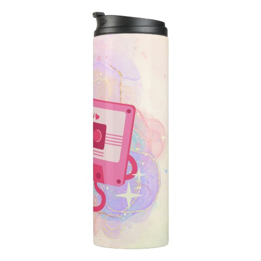 I Liebe You Mixtape Thermosbecher (Nach rechts gedreht)