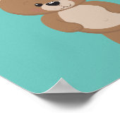 "I Liebe You Mommy" Poster 9.19" x 12.25", Matte (Ecke)