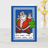 I Liebe You Morse Code Sign Language Weihnachtskar Karte (Gelbe Blume)