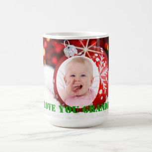 "I Liebe You Oma" Gewohnte Weihnachtsfeier Tasse