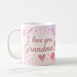 I Liebe You Oma Gift - Blumengeschenke Design Kaffeetasse