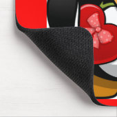 "I LIEBE YOU" PENGUIN MOUSEPAD (Ecke)