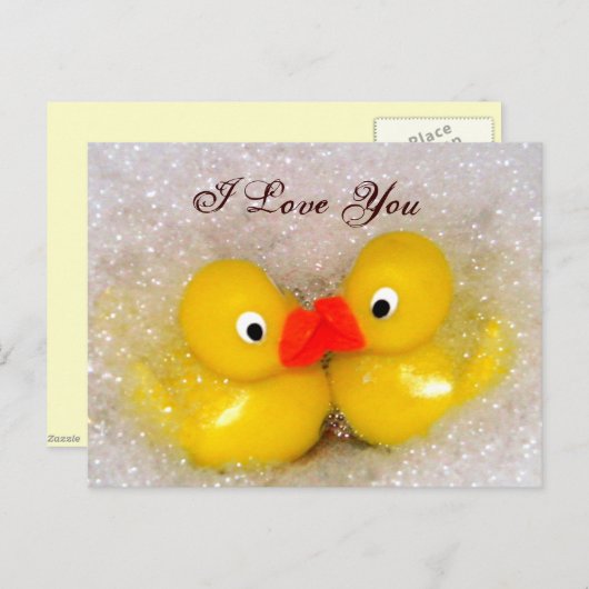 I Liebe You_Postcard Postkarte (Vorne/Hinten)