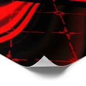 I Liebe You-Poster Poster (Ecke)