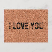 "I LIEBE YOU" POSTKARTE (Vorderseite)