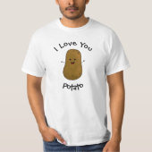 I Liebe You Potato T-Shirt (Vorderseite)