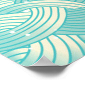 I Liebe You Sailboat Poster (Ecke)