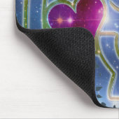 I LIEBE YOU / sign language Mousepad (Ecke)