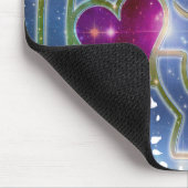 I LIEBE YOU / sign language Mousepad (Ecke)