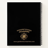 "I Liebe You" Spiralheft - Romantisches Geschenk Notizblock (Rückseite)