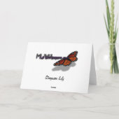 I Liebe You Stargazer Lily Card Karte (Rückseite)