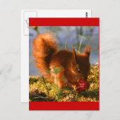 I Liebe You Strawberry Postkarte (Vorne/Hinten)