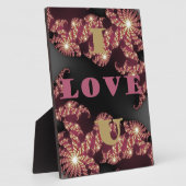 I Liebe You Sweetheart Fotoplatte (Seite)