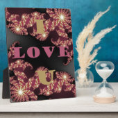 I Liebe You Sweetheart Fotoplatte (Seite)