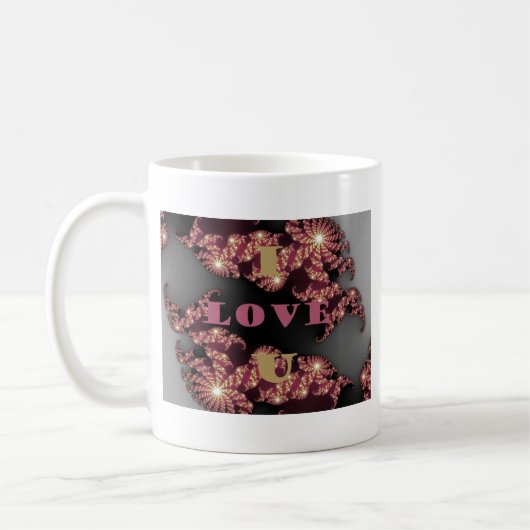 I Liebe You Sweetheart Kaffeetasse (Links)