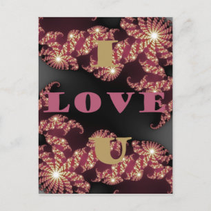 I Liebe You Sweetheart Postkarte