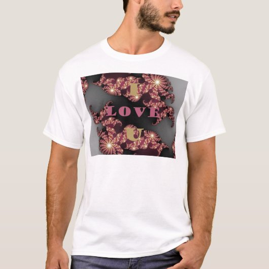 I Liebe You Sweetheart T-Shirt (Vorderseite)