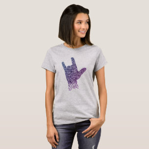 "I Liebe You" - T - Shirt der amerikanischen Gebä