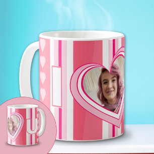 "I Liebe You" - Tägliche Streifen Kaffeetasse