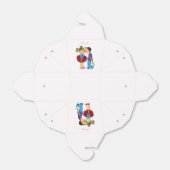 I Liebe You Text Gevor Box mit Romantischem Paar Geschenkschachtel (Ungefaltet)