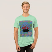"I Liebe You" Tri-Blend Shirt (Vorderseite voll)