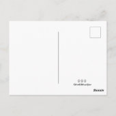 I Liebe You - Tuxedo Katze mit Bow-Krawatte Postkarte (Rückseite)