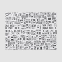 I Liebe You Typografy Collage