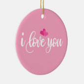 I Liebe You Valentine Calligraphy | Ornament (Rechts)