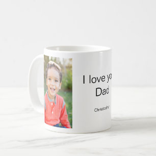 I Liebe You Vater Foto Kaffeetasse