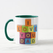 I Liebe You Vater Tasse (Links)