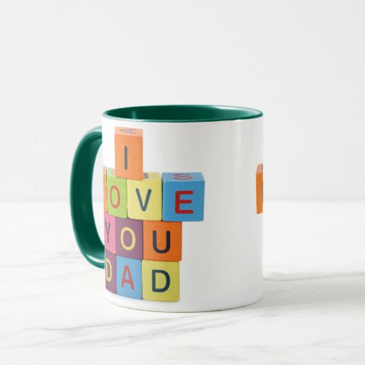 I Liebe You Vater Tasse (Vorderseite Links)