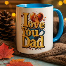 I Liebe You Vater" Tasse - Perfektes Geschenk für 