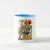 I Liebe You Vater" Tasse - Perfektes Geschenk für (Zentrum)