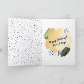 "I Liebe You, Virgo, Zodiac Abstrakt Card Karte (Innenseite)