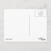 I Liebe You White Tulip Blume Foto Postkarte (Rückseite)