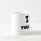 I Liebe Yuletides Kaffeetasse (Mittel)