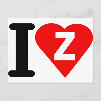 I-LIEBE-Z. POSTKARTE