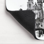 I Liebe Zagreb Mousepad (Ecke)