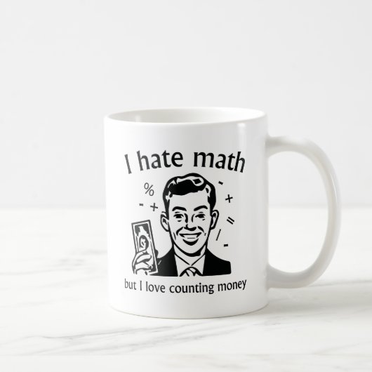 I Liebe zählt Geld Kaffeetasse (Rechts)