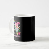 I Liebe, Zahnarztassistent zu sein Eierkörbchen Kaffeetasse (Vorderseite Links)